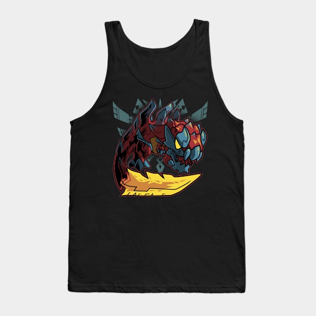 Glavenus | Monster Hunter Tank Top by YhaniDoriasArts